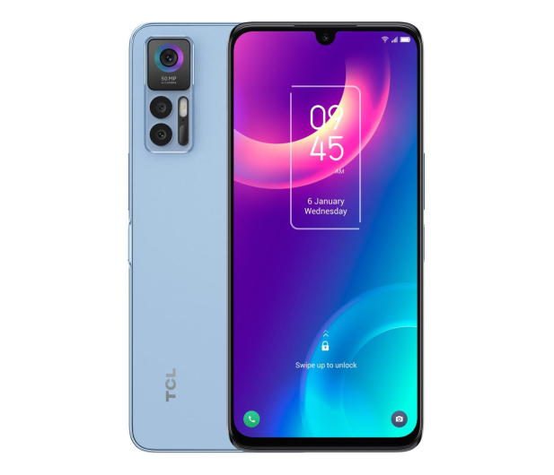 TCL 30+ NFC 4/128GB niebieski - 730689 - zdjęcie